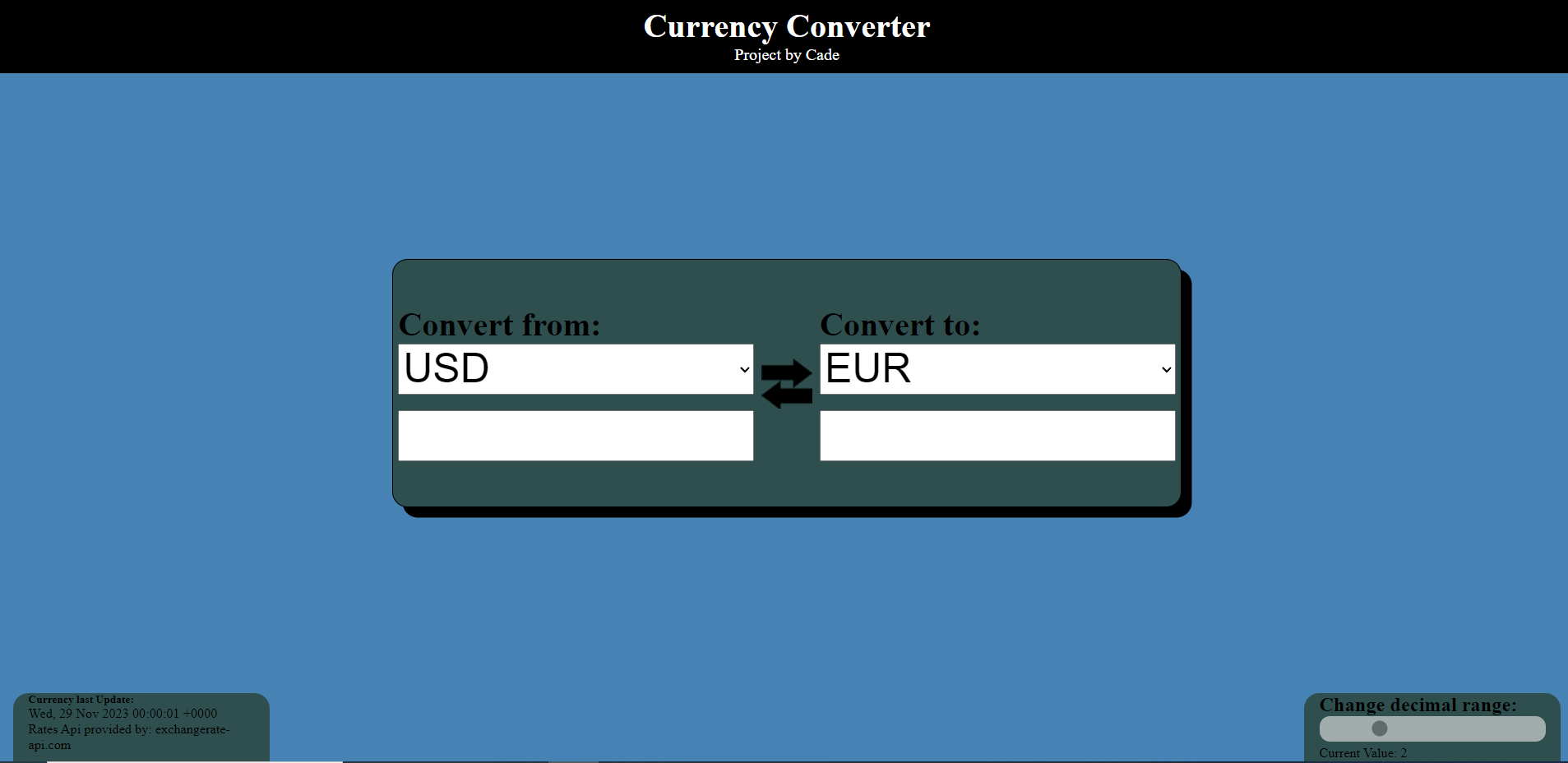 Currency Converter app