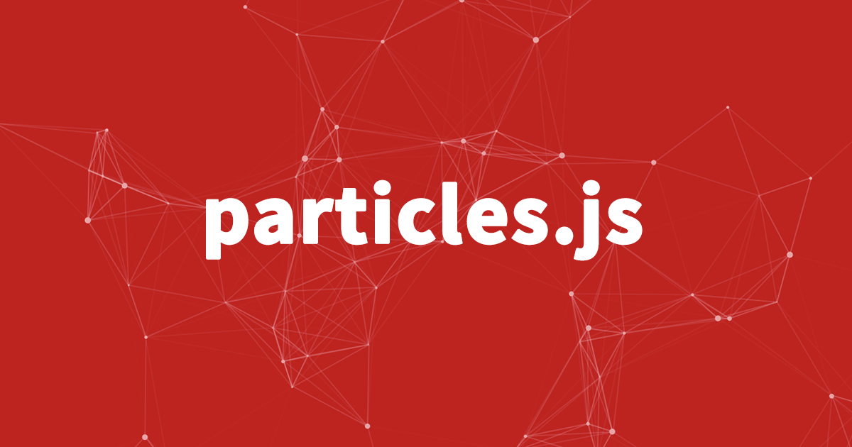 A picture of the particle.js library logo